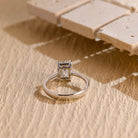 Diamond Solitaire Moissanite Ring