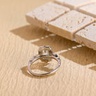 Cluster Moissanite Ring