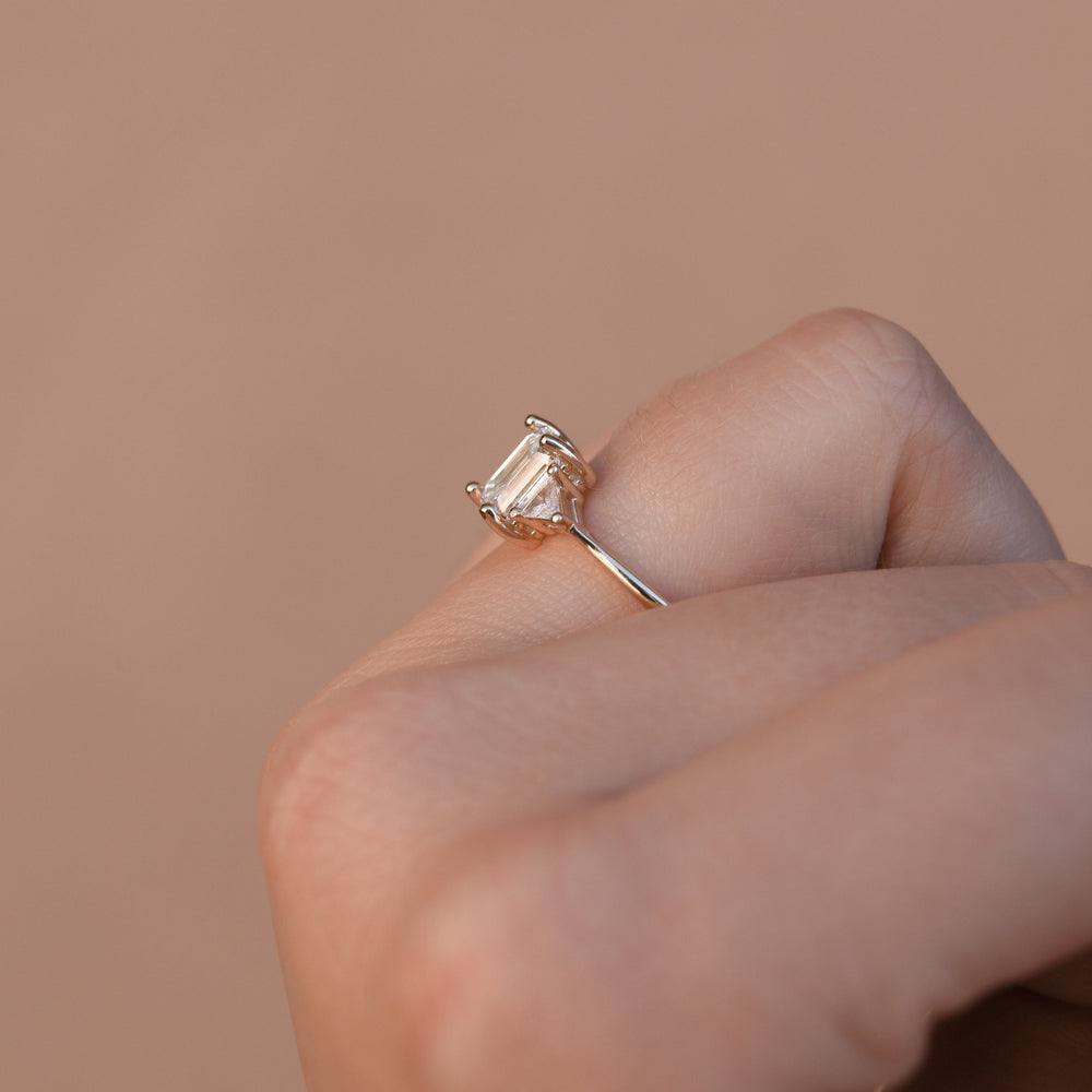 Three Stone Bridal Ring