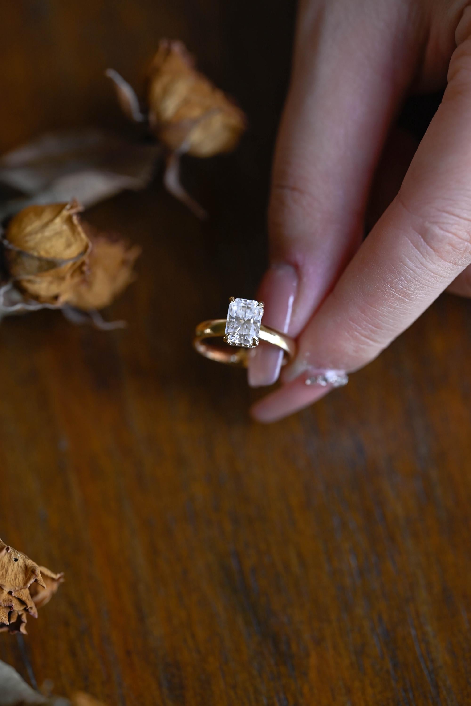 Handmade Radiant Ring