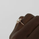 Round Cut Moissanite Ring