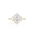 Luxury Moissanite Engagement Ring