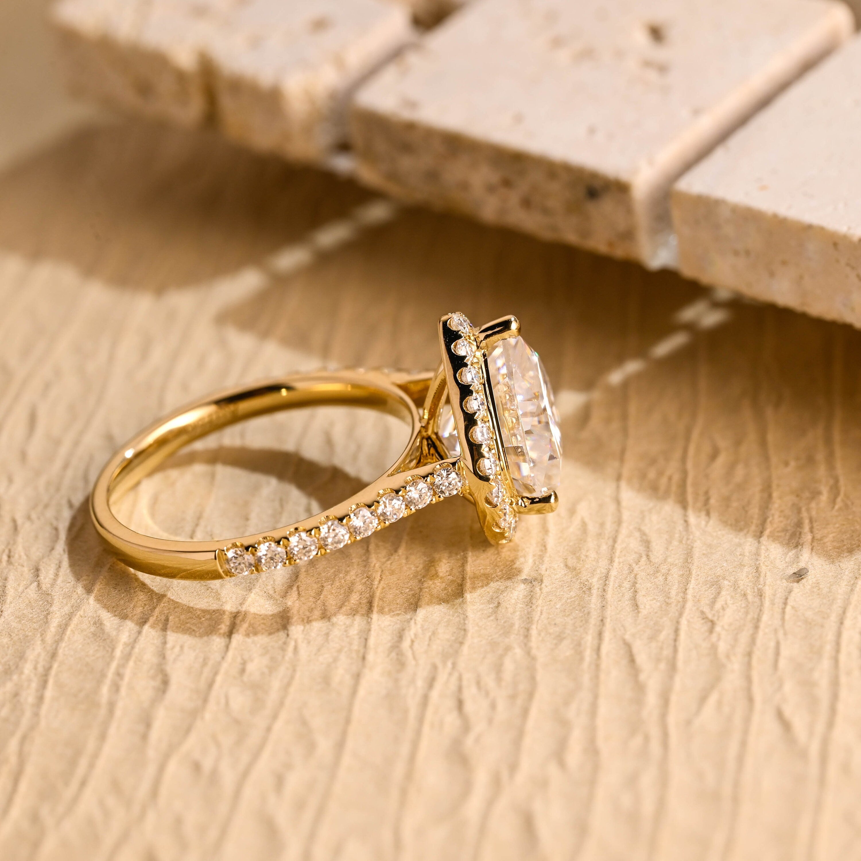 Heart Cut Proposal Ring