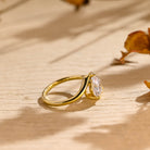 Diamond Cluster Moissanite Ring