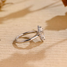 Hexagon Cut Proposal Ring