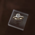 Luxury Moissanite Engagement Ring
