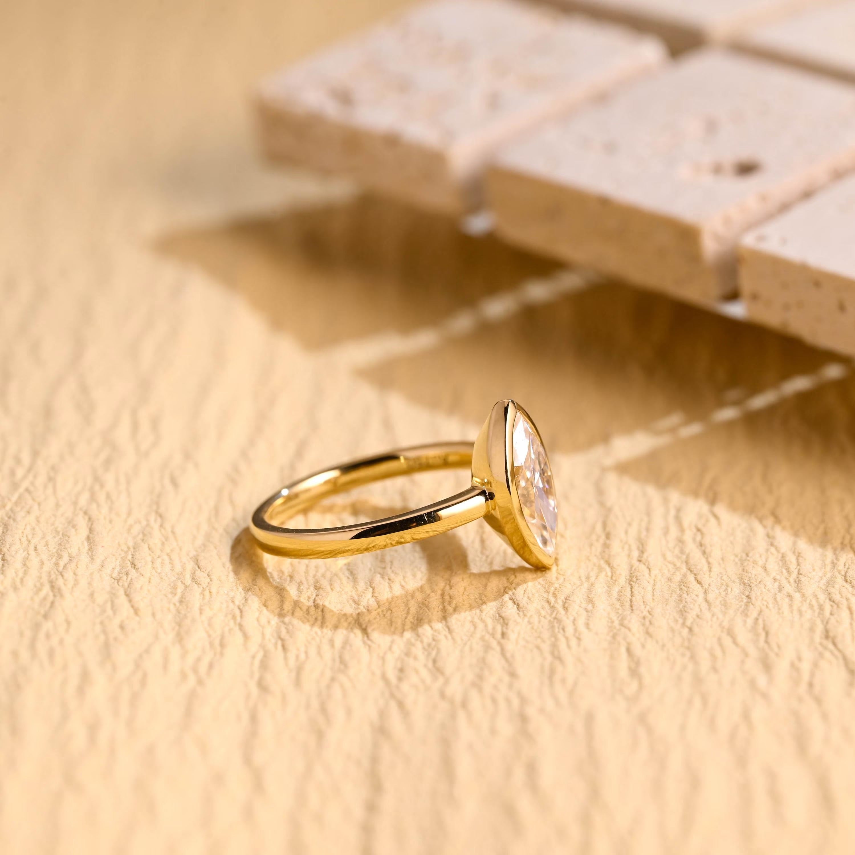 Marquise Proposal Ring