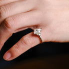 Luxury Marquise Cluster Engagement Ring for Women