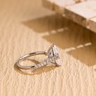 Luxury Moissanite Engagement Ring