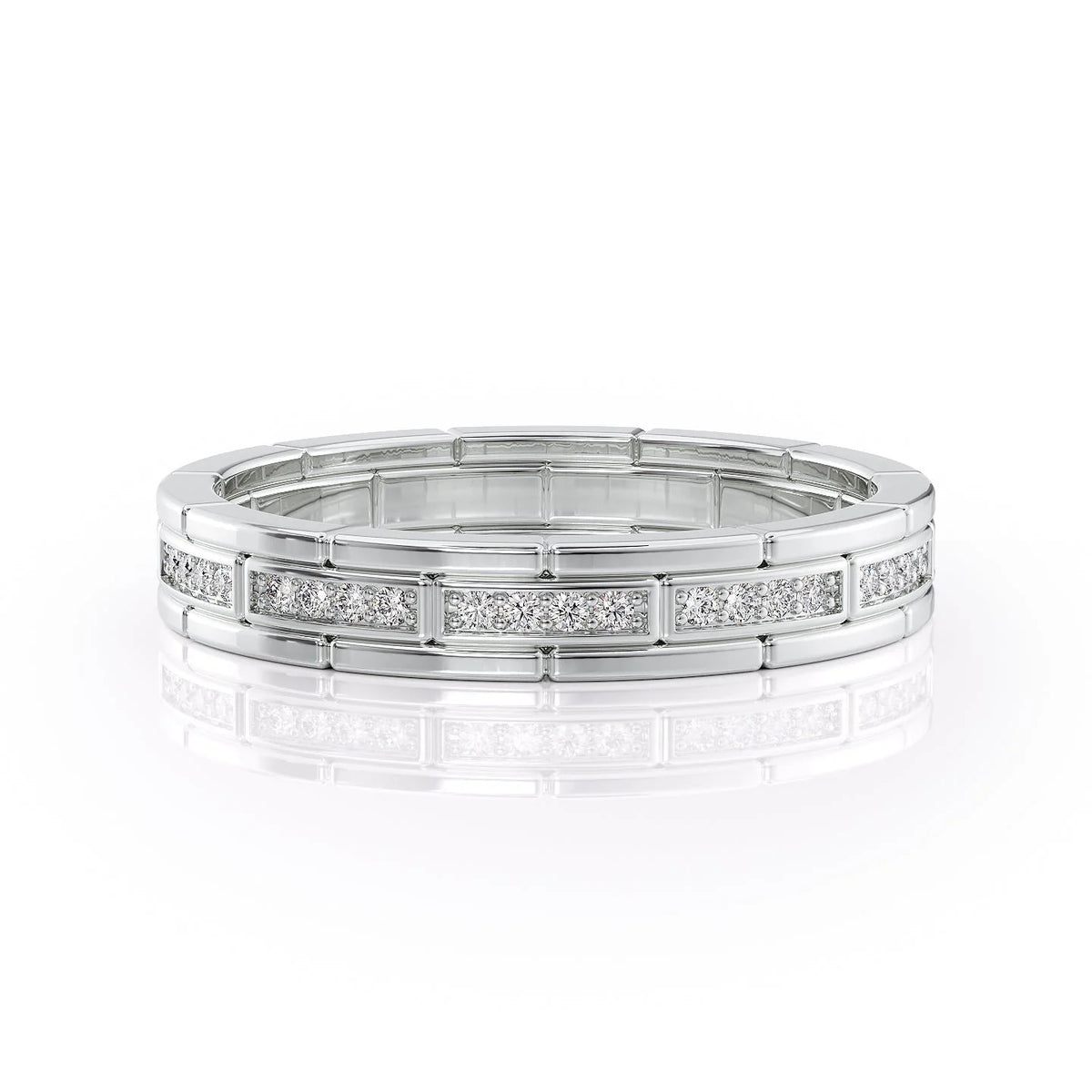 Modern Men’s Wedding Ring