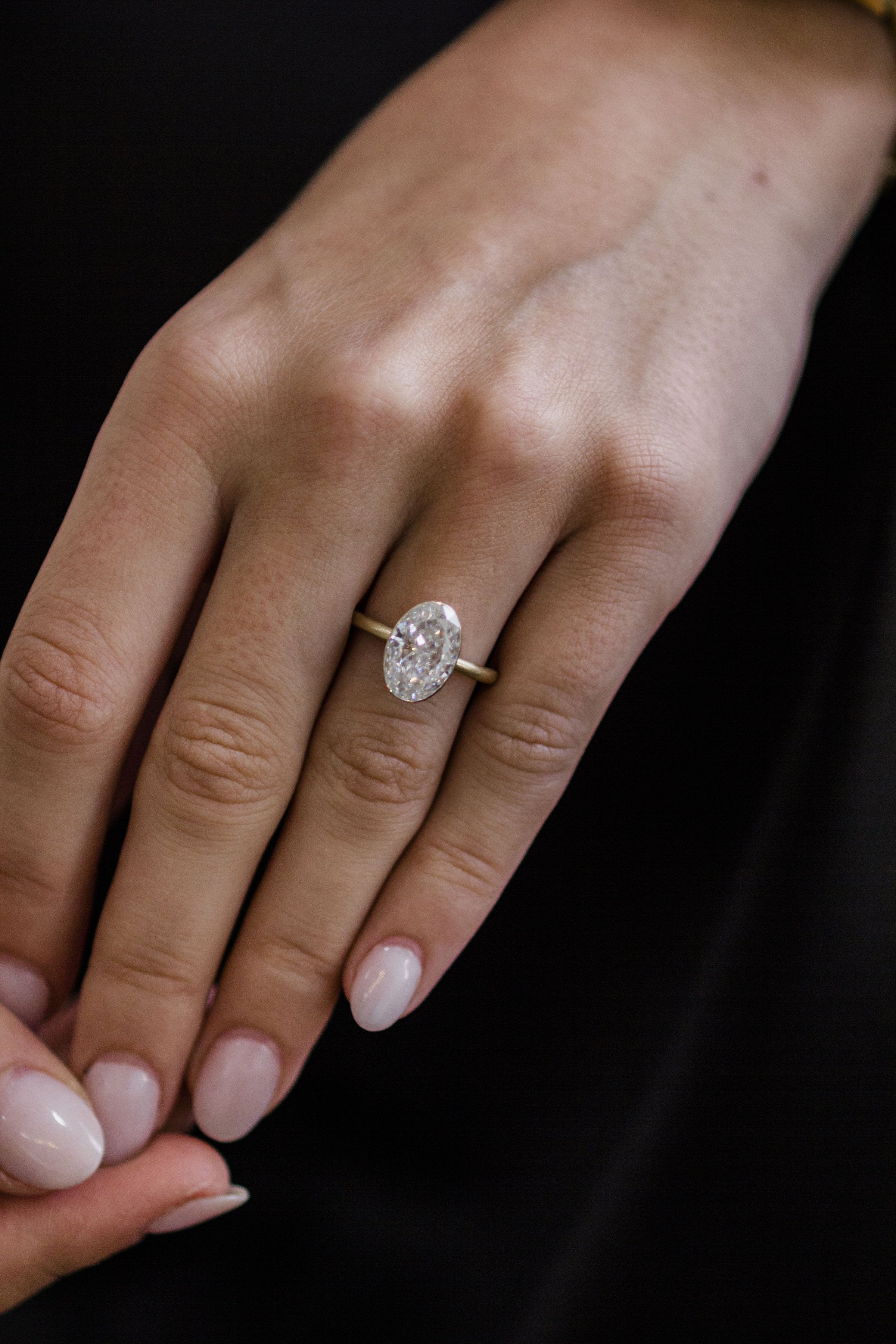 Oval Solitaire Engagement Ring