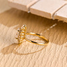 Oval Cut Moissanite Engagement Ring