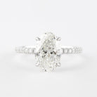 4 Prong Moissanite Ring