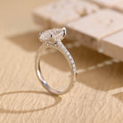 Luxury Moissanite Engagement Ring