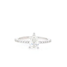 Luxury Moissanite Engagement Ring
