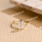 Radiant Hidden Halo Ring