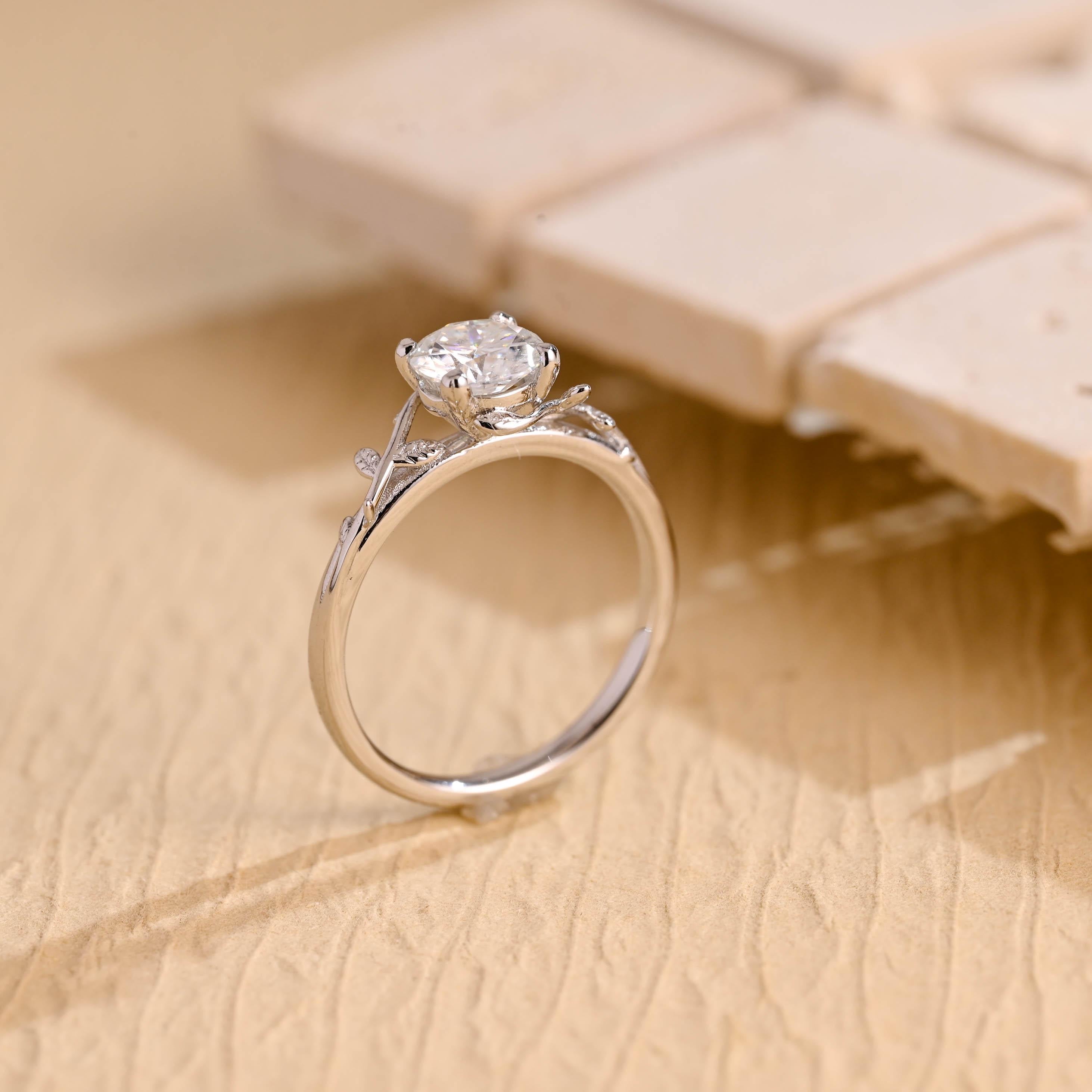 Organic Engagement Ring