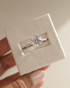 Moissanite Pave Band Ring