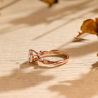 Nature Inspired Moissanite Ring