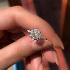 1.50 Carat Moissanite Ring