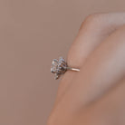 Cluster Engagement Ring