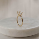 Custom Moissanite Engagement Ring