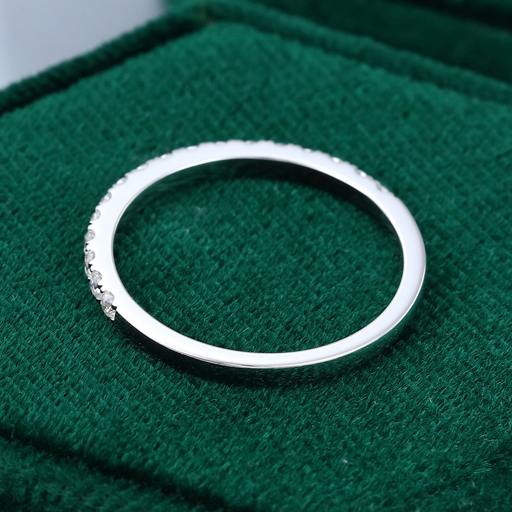 round-moissanite-half-eternity-wedding-band