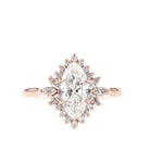 Cathedral Style Engagement Ring