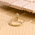 Solitaire Moissanite Engagement Ring