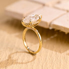 Luxury Moissanite Engagement Ring