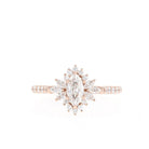 1 Carat Moissanite Engagement Ring