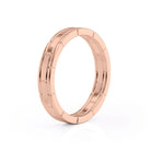 Brick Style Wedding Stacking Band
Geometric Wedding Band
Textured Wedding Ring
