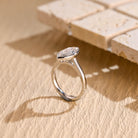 Luxury Moissanite Engagement Ring