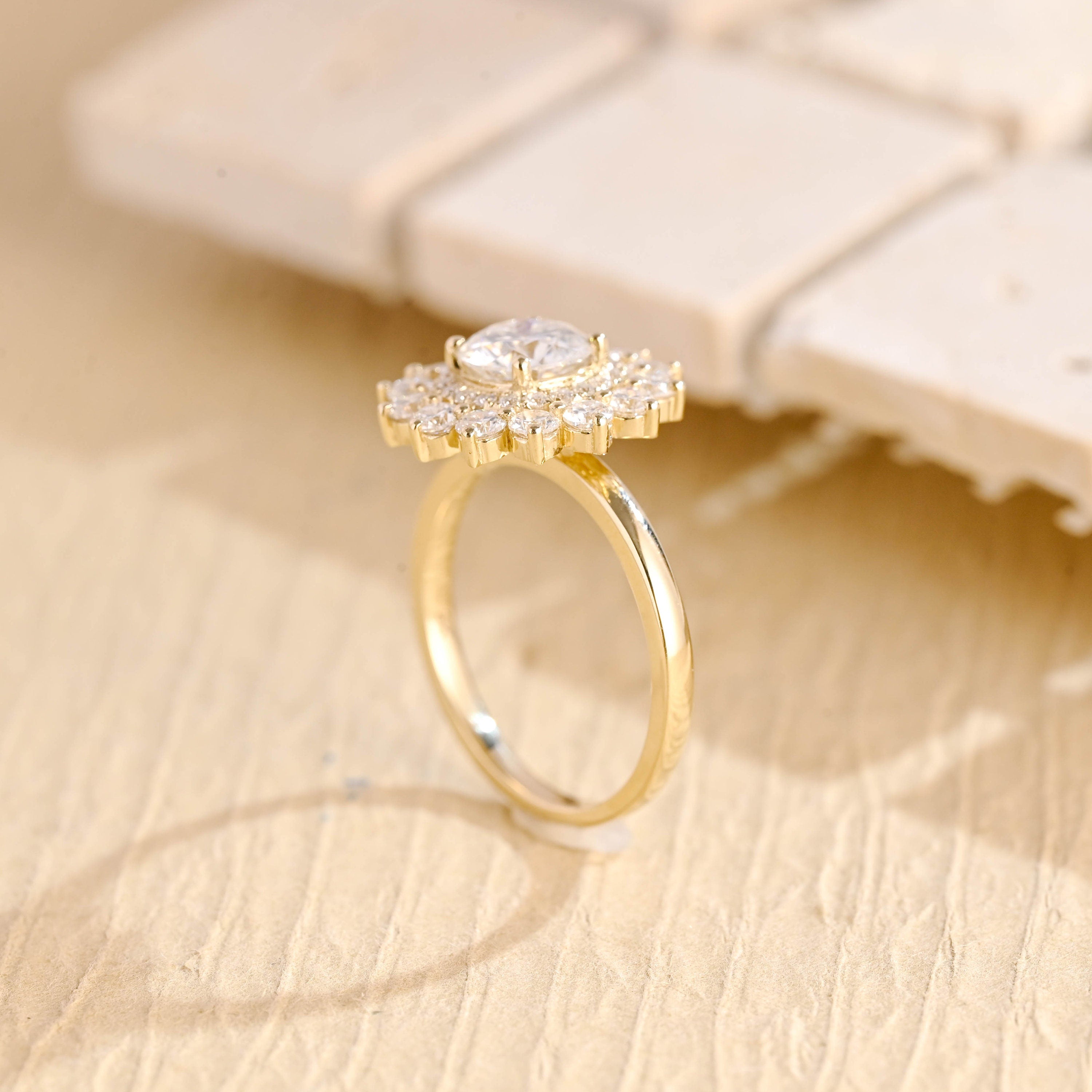 High Quality Moissanite Ring