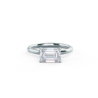 Emerald Diamond Alternative Ring