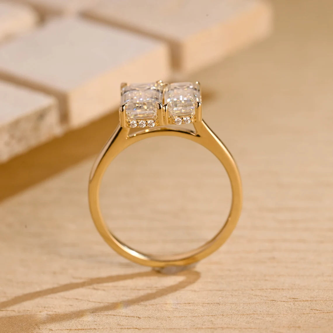 Luxury Toi Et Moi Ring