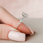 Moissanite Diamond Ring