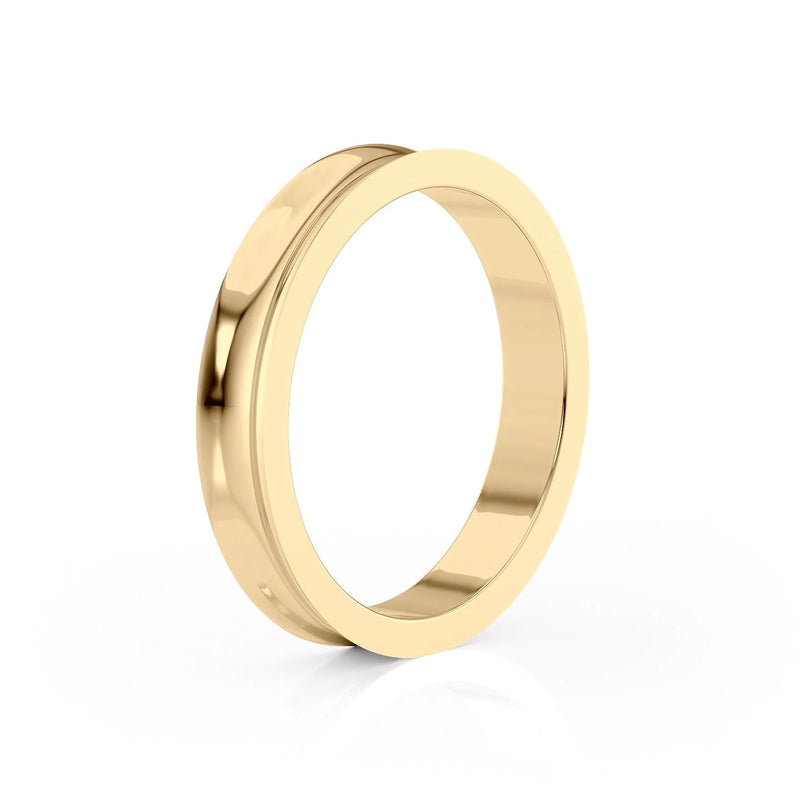 Modern Men’s Wedding Ring