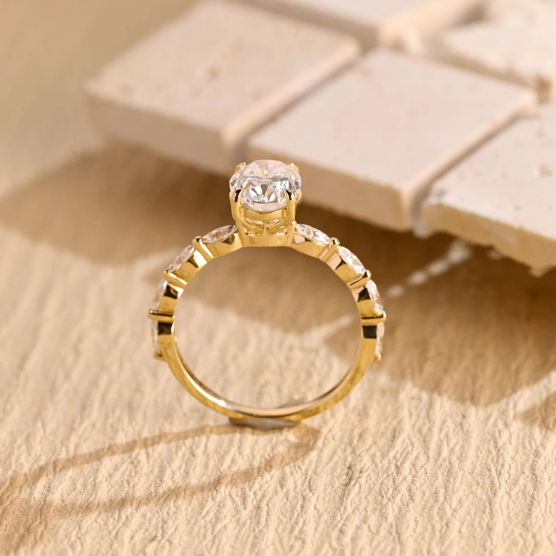 Luxury Moissanite Ring
