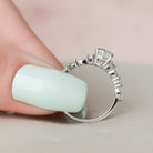 Cluster Engagement Ring