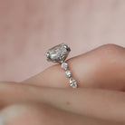 Moissanite Diamond Ring