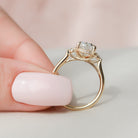 Moissanite Diamond Ring