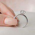 Pear Bridal Ring