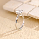 Affordable Moissanite Engagement Ring
