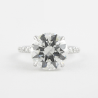 Luxury Moissanite Engagement Ring
