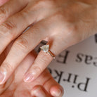 Luxury Moissanite Engagement Ring