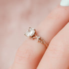 Nature Inspired Engagement Ring