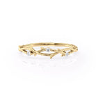 Nature Inspired Wedding Band