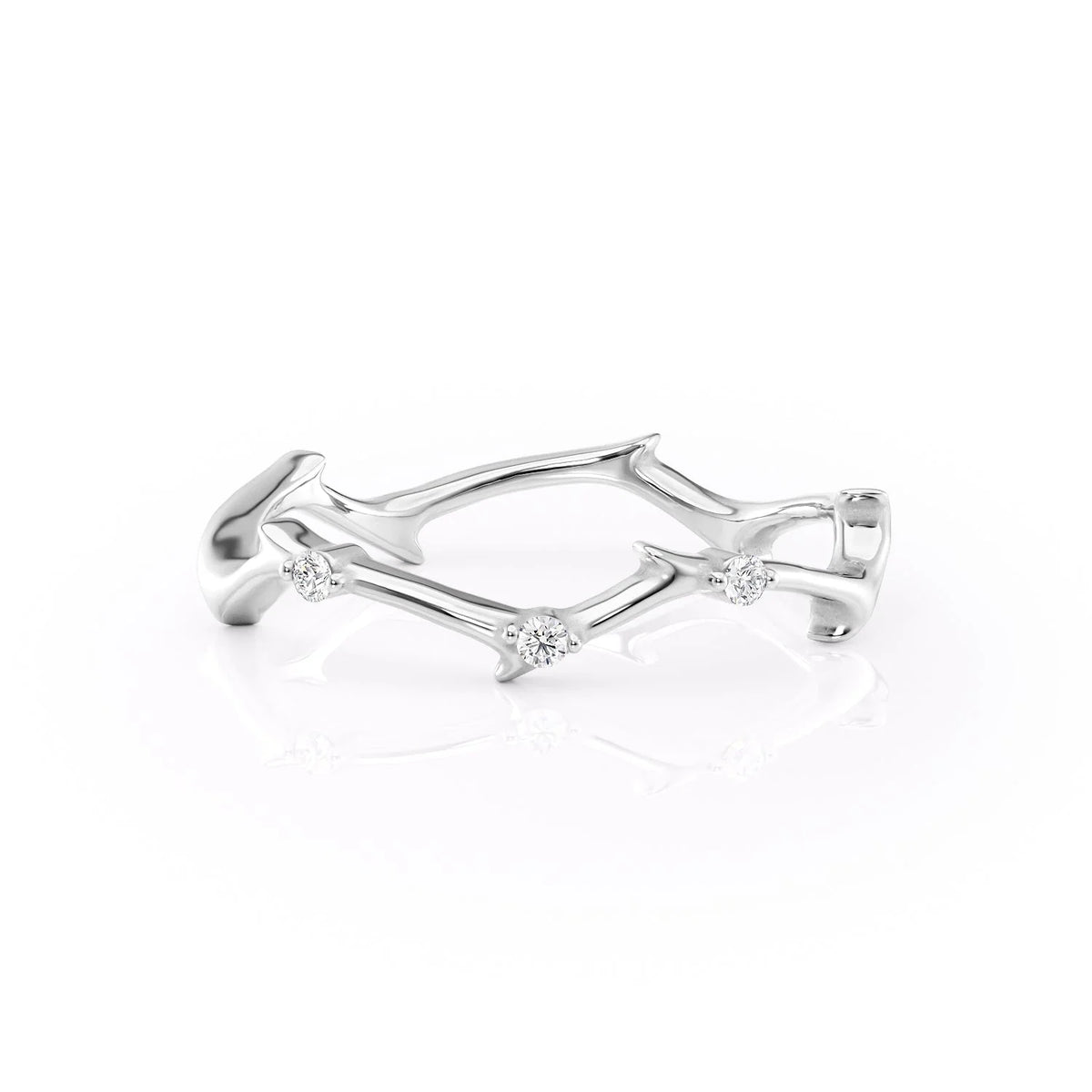 Nature Inspired Wedding Band
leave wedding band 