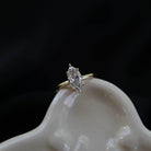 1.50CT Marquise Solitaire Moissanite Diamond Engagement Ring